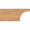 Ekena Millwork Huntington Smooth Rafter Tail, Western Red Cedar, 5 1/2"W x 8"H x 18"L RFT06X08X18HUN00SWR - alternate 4